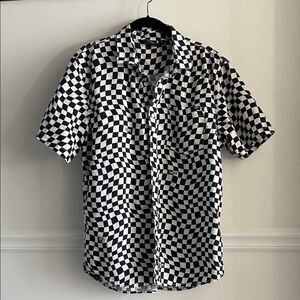 Vans Monochrome Checkered Casual Shirt